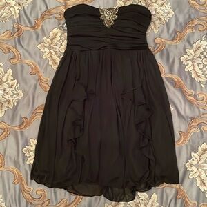 My Michelle Strapless Mini Dress